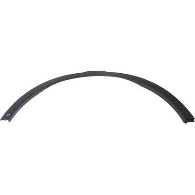 Replacement Fender Trim Plastic Textured Black, Front, Driver Side, 1-year unlimited-mileage warranty REPL221304