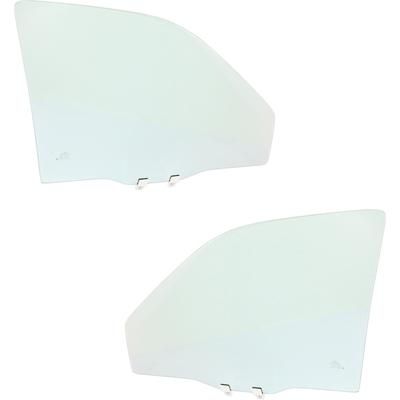 Replacement Door Glass, Front, Driver & Passenger Side, 1-year unlimited-mileage warranty SET-REPH480113