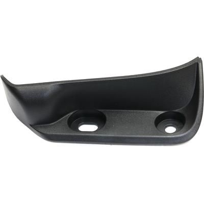 Replacement Bumper Trim Textured Black, Front, Driver Side, Lower, 1-year unlimited-mileage warranty REPN040504