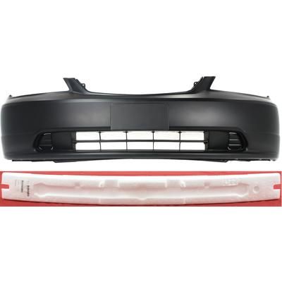 Replacement Bumper Cover Primed, Front, 1-year unlimited-mileage warranty KIT-111316-58