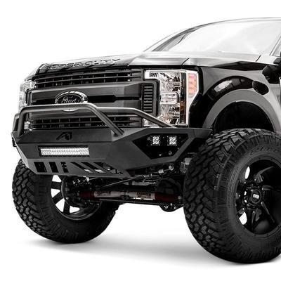 Fab Fours Bumper Steel Black, Front, Lifetime limited warranty FS17-V4152-1