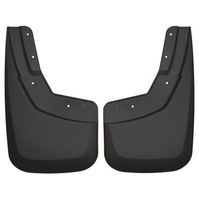 Husky Liners Mud Flaps Plastic Black Custom Fit Series, Front, Driver & Passenger Side, Lifetime limited warranty 56671