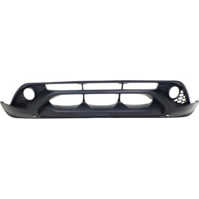 Replacement Valance Plastic Textured Bumper Cover, Front, Lower, 1-year unlimited-mileage warranty REPN017512