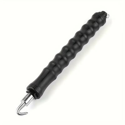 TEMU 1pc High-carbon Steel Tie Hook - Convenient Straight Pull Design For Camping, Construction & Diy Projects, Washable & Durable, Camping Gear | Ergonomic Handle | Washable Tie Hook, Tie Hook