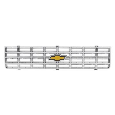 Brothers Trucks Grille Assembly Steel Silver Grille, 90 Day Limited Warranty 04-169