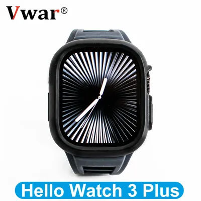 Vwar Hello Watch 3 Plus Gen2 montre intelligente 49mm ChatGPT AMOLED affichage extérieur Bluetooth Smartwatch Ultra 2 pour téléphone Android IOS