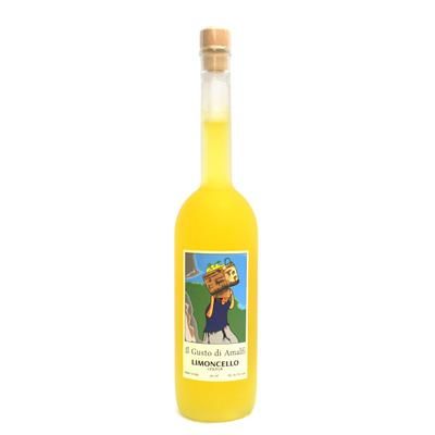 "Il Gusto di Amalfi Limoncello (700Ml) Cordials & Liqueurs - Italy"