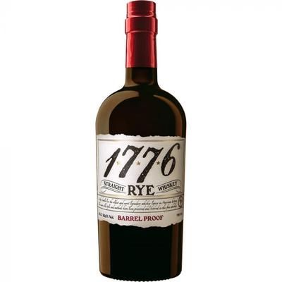 "James E. Pepper Distilling Co. \"1776\"" Straight Rye Barrel Proof Whiskey Whiskey - U.s."""