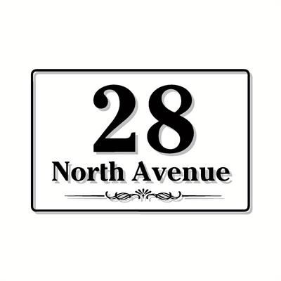 TEMU Personalised Bin Numbers For Wheelie Bins Bin Stickers Wheelie Bin Numbers Stickers Custom Bin Number Number Street Name Custom Wheelie Bin Stickers Number