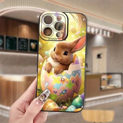 TEMU Rabbit Pattern - Mobile Phone Case For 15 14 11 Xs Xr X 7 8 Plus Pro Tpu Gift