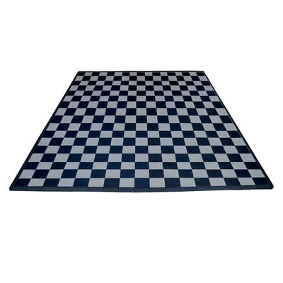 Swisstrax Double Car Garage Floor Mat In Diamondtrax Home Tiles (Checkered - Black, Grey)
