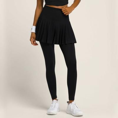Wilson Midtown Skirt Tight Women's Tennis Apparel Black