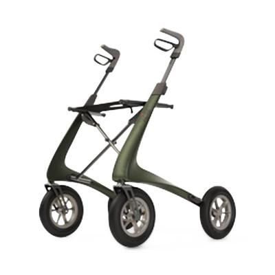 BYACRE Carbon Overland Carbon Fiber Rollator, Green, 1 EA (BYA150OG)