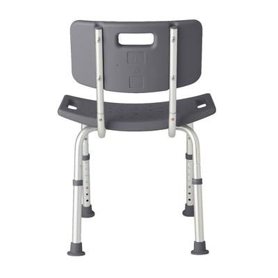 Medline Knockdown Shower Chair with Back, Microban Treated, 2/CS (MDS89745KDMBG)