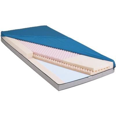 Medline Advantage PE Mattress with Fire Barrier, 36" x 80" x 6.75", 1 EA (MSCADVPE80F)