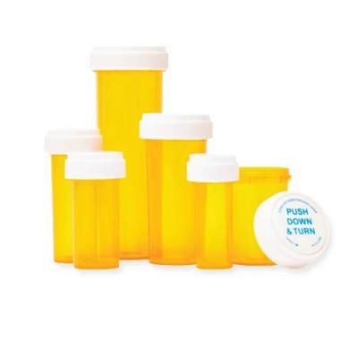 Medline Amber Prescription Vial with Reversible Cap, 20 Dram, 270/Case, 270/CS (NONPHAR2020)