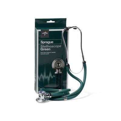 Medline Sprague Rappaport Stethoscope, Hunter Green, 1 EA (MDS926307)