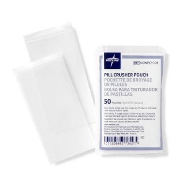 Medline Pill Crusher Pouches, 50/BG (NONPC1001Z)
