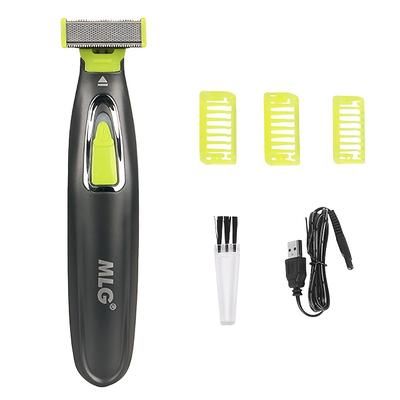 TEMU Usb Rechargeable Electric Shaver For - Full Body Trimmer, Smooth Beard & Hair Removal, Head