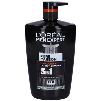 L´Oréal Men Expert Pure Carbon Total Clean Gel Doccia 5in1 Formato XXX