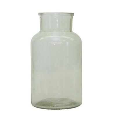 Sage Green Glass Vase 10.24"H by Melrose in Green
