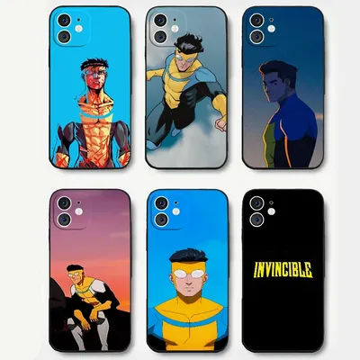 I-Invincible Season 2 Cartoon Phone Case Silicone Soft For IPhone 16 15 14 13 12 11 Plus Pro Max