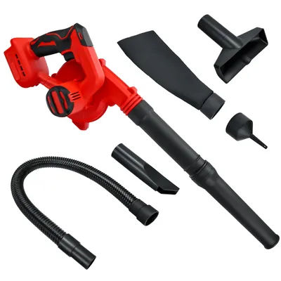 Cordless Leaf Blower Brushless Jobsite Air Blower 6-Speed 2-in-1 Electric Blower and Vacuum Cleaner for Milwaukee 18V Battery