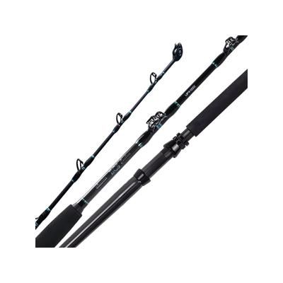 Okuma East Coast Series Hybrid 6' 1pc H.24 ton carbon & e-glass blank Alum rod gimbal Alp SS guides zircon inserts 3yr.LW ECS-TRS-601H