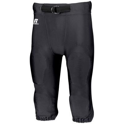 Russell Athletic F2562M Deluxe Game Football Pant in Stealth size XL | Nylon/Spandex Blend