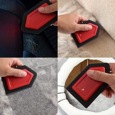 TEMU Reusable Pet Hair Remover For Cars & Furniture - Ideal For Fur, Auto Detailing Supplies