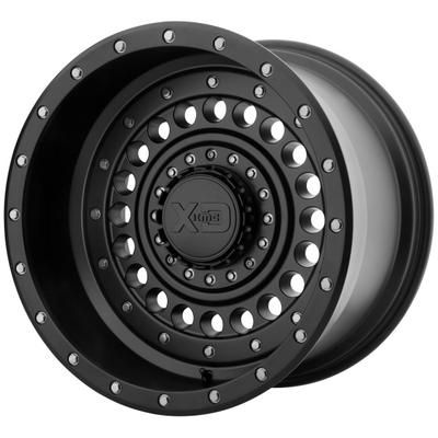 XD Wheel Aluminum Satin Black, Lifetime Limited Warranty on Structure; 1 Year Finish XD13679080712N