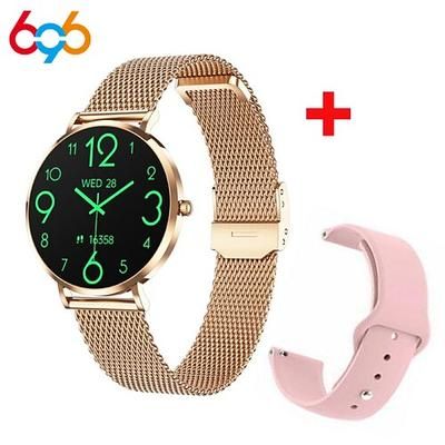 696 T8mini Orologio intelligente 1.19 pollice Orologio da Corsa Fitness Smartwatch Bluetooth ECGPPG Contapassi Promemoria chiamata Compatibile con Android iOS Da donna Da uomo Chiamate in vivavoce