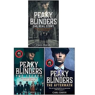 TEMU Peaky Blinders Collection 3 Books Set By Carl Chinn (the Real Story, The Legacy, The Aftermath)
