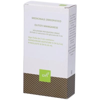 Olitoti Manganese*Orale 20 Fiale 5% 2 Ml Con Glucosio Collutorio