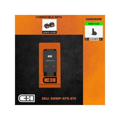 C&H Precision Weapons Optics Adapter Plate S&w M2.0 Core Holosun EPS SWMP-EPS-975