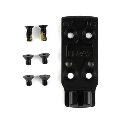 Kimber America Optic Plate For Kimber KDS9c to RMSc/Holosun K Footprint Includes Rear Sight Matte Finish Black 4200421