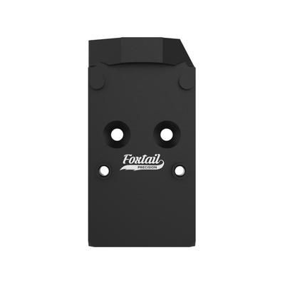 Foxtail Precision 100018 Rear Sight Dovetail Optic Adapter For CZ Shadow Black