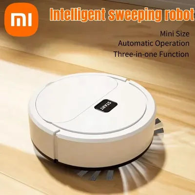 Xiaomi Mini aspirapolvere robot portatile automatico da pavimento per la casa Spazzatrice tre in uno