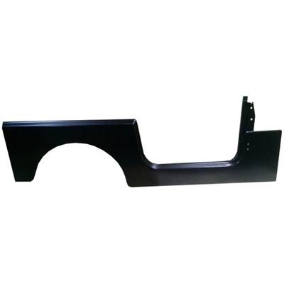 ReplaceXL Fender Steel Primed, Rear, Passenger Side, 1-year unlimited-mileage warranty REPJ552103