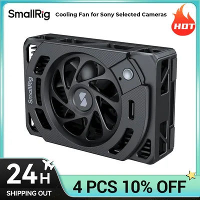SmallRig Cooling Fan for Sony ZV-E1/ ZV-E10 II/ ZV-E10/ Alpha 7 IV / Alpha 7S III/ Alpha 7C/ Alpha 7C II/ Alpha 6700/ FX3 / FX30