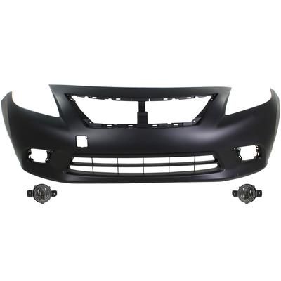 Replacement Bumper Cover Primed, Front, 1-year unlimited-mileage warranty KIT-BCFL-0934