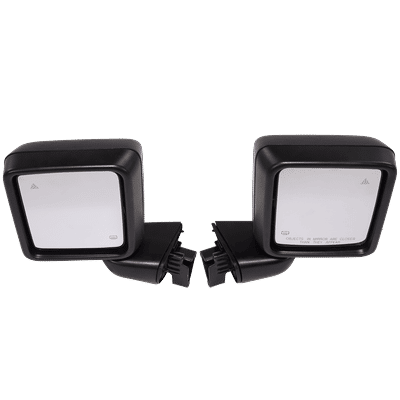 JC Whitney Mirror Textured Black, Driver & Passenger Side, 1-year limited warranty SET-JJP84ER-S