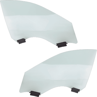 JC Whitney Door Glass, Front, Driver & Passenger Side, 1-year unlimited-mileage warranty SET-JRC48010065