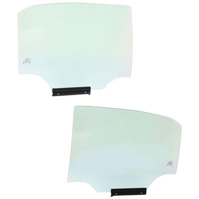 JC Whitney Door Glass, Rear, Driver & Passenger Side, 1-year unlimited-mileage warranty SET-JT481313