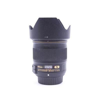 Used Nikon Af-S Nikkor 28mm f/1.8G
