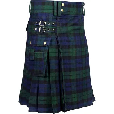 Tartan Utility Kilts for Men 8 Yard 13oz Kilt Available in Various Scottish Tartans