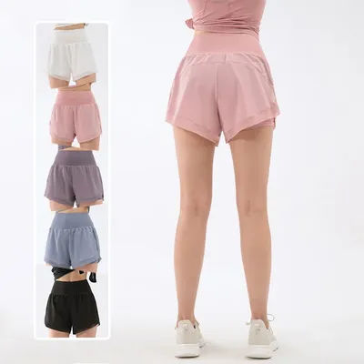 Gym Shorts Women Yoga Shorts Workout Sports Casual Running Fitness Pants Outdoor Jogging Short Leggings Women Shorts