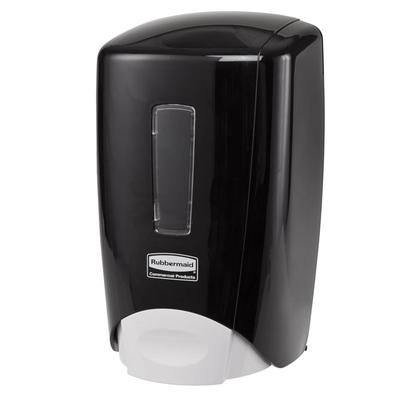 Rubbermaid 3486590 Manual Skin Care Dispenser - 500 ml Wall Mount, Black, Foam or Liquid, Case of 10