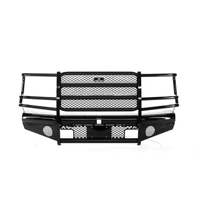 Ranch Hand Grille Guard Carbon Steel Powdercoated Black Legend Series, Front, FBG081BLR
