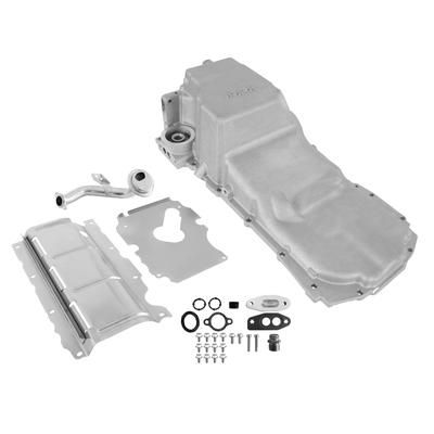 Holley Oil Pan, 90-day limited warranty 302-24